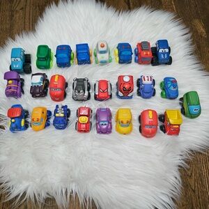 Lot of 25 Tonka Lil Chuck Friends Disney Vehicles Mixed
